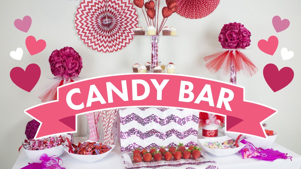 Candy Bar Set Up | BalsaCircle.com