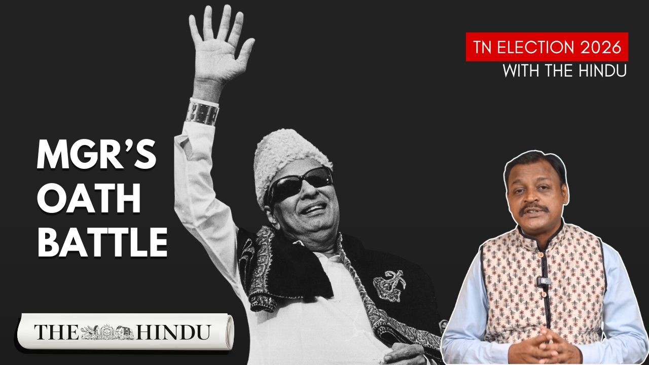Why MGR’s election from a hospital bed was challenged in court | TN Elections with The Hindu