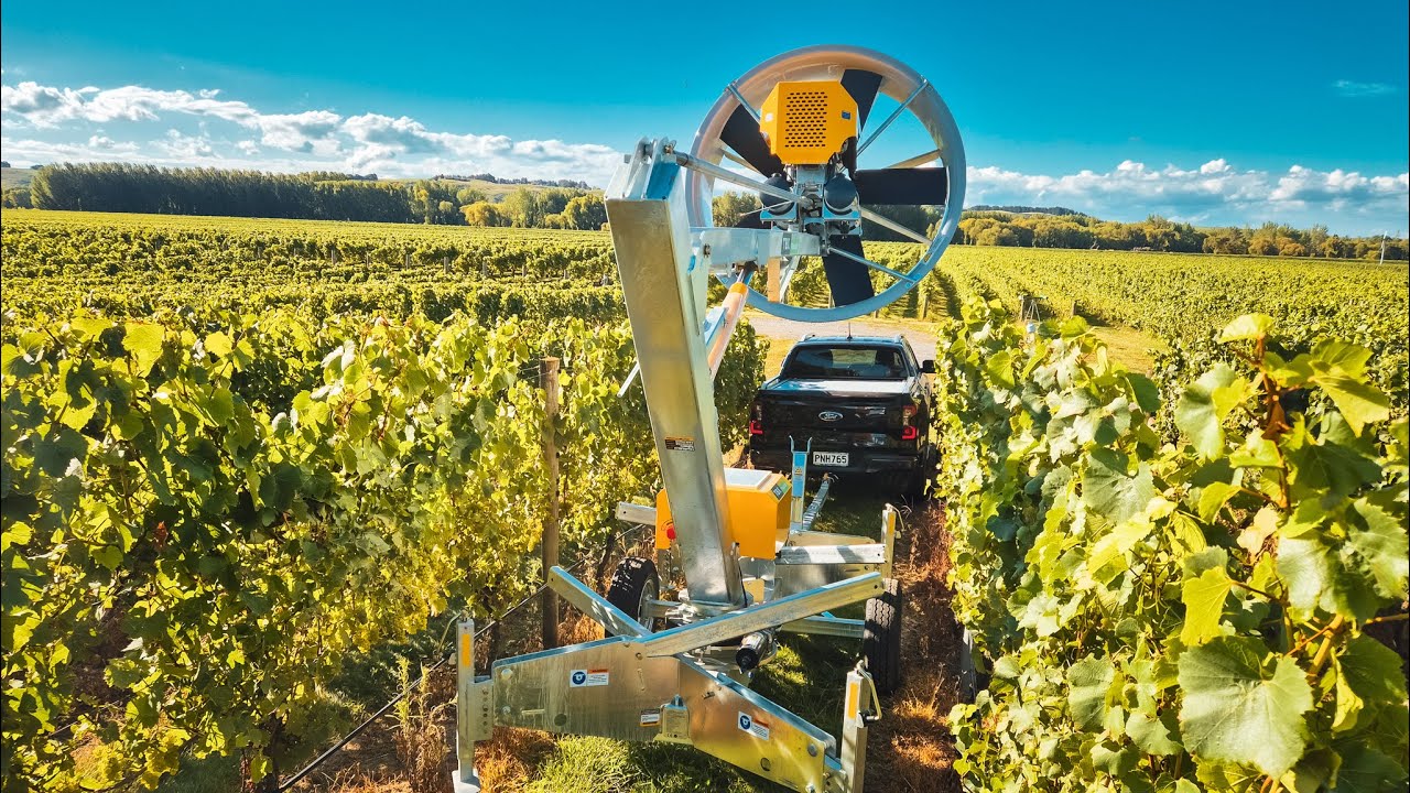 Portable Wind Machine for Frost Protection