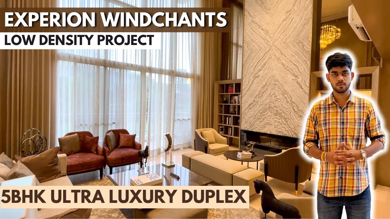 Ultra Luxury 5 BHK Duplex - Experion Windchants, Gurugram | Sector 112, Dwarka Expressway, Gurugram