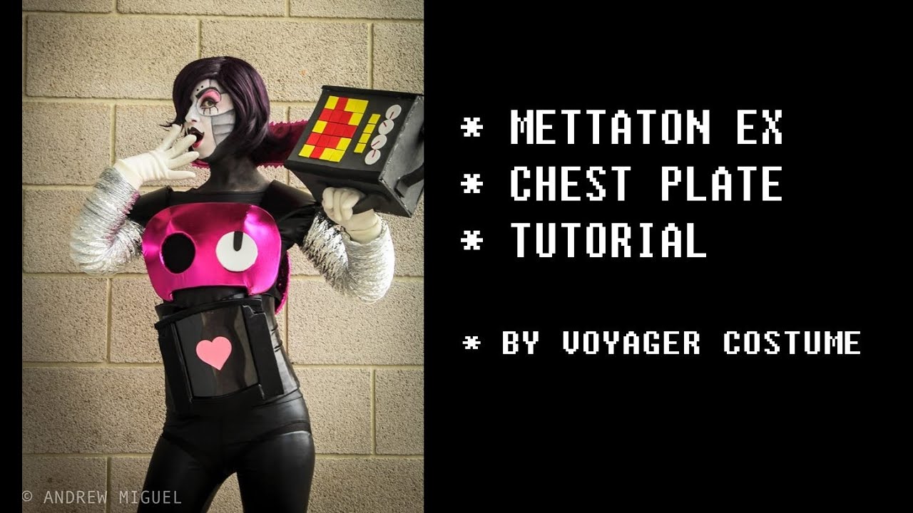Mettaton EX Cosplay Tutorial - Chest plate! || VOYAGER COSTUME