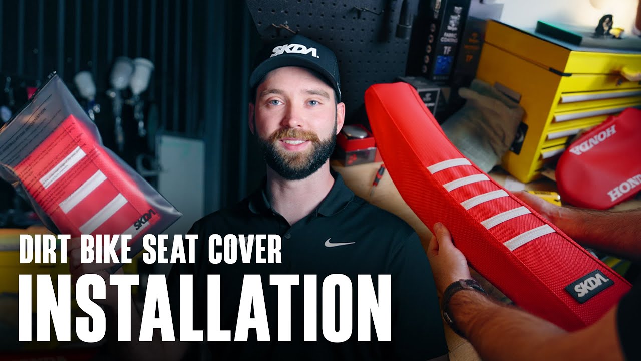How to Install a Motorbike Seat Cover | SKDA Moto Creative