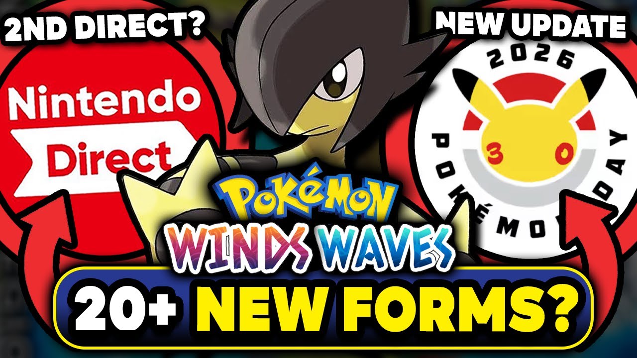 POKEMON NEWS! 20+ NEW Pokemon Forms In Gen 10 Rumor! 2ND Nintendo Direct Hints & Pokemon Day News!
