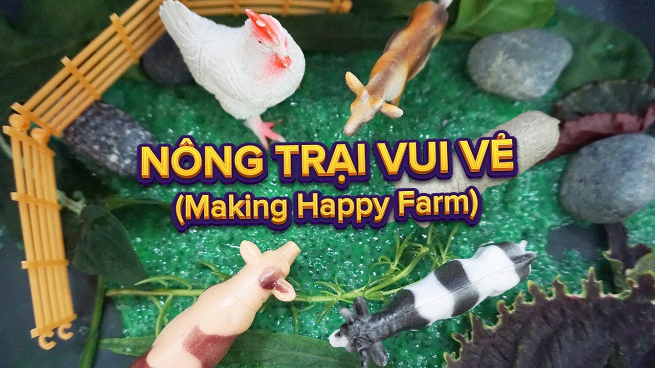 Gymboree Parent TV: (KIDS ART) Bé Làm Nông Trại Vui Vẻ | Making Happy Farm
