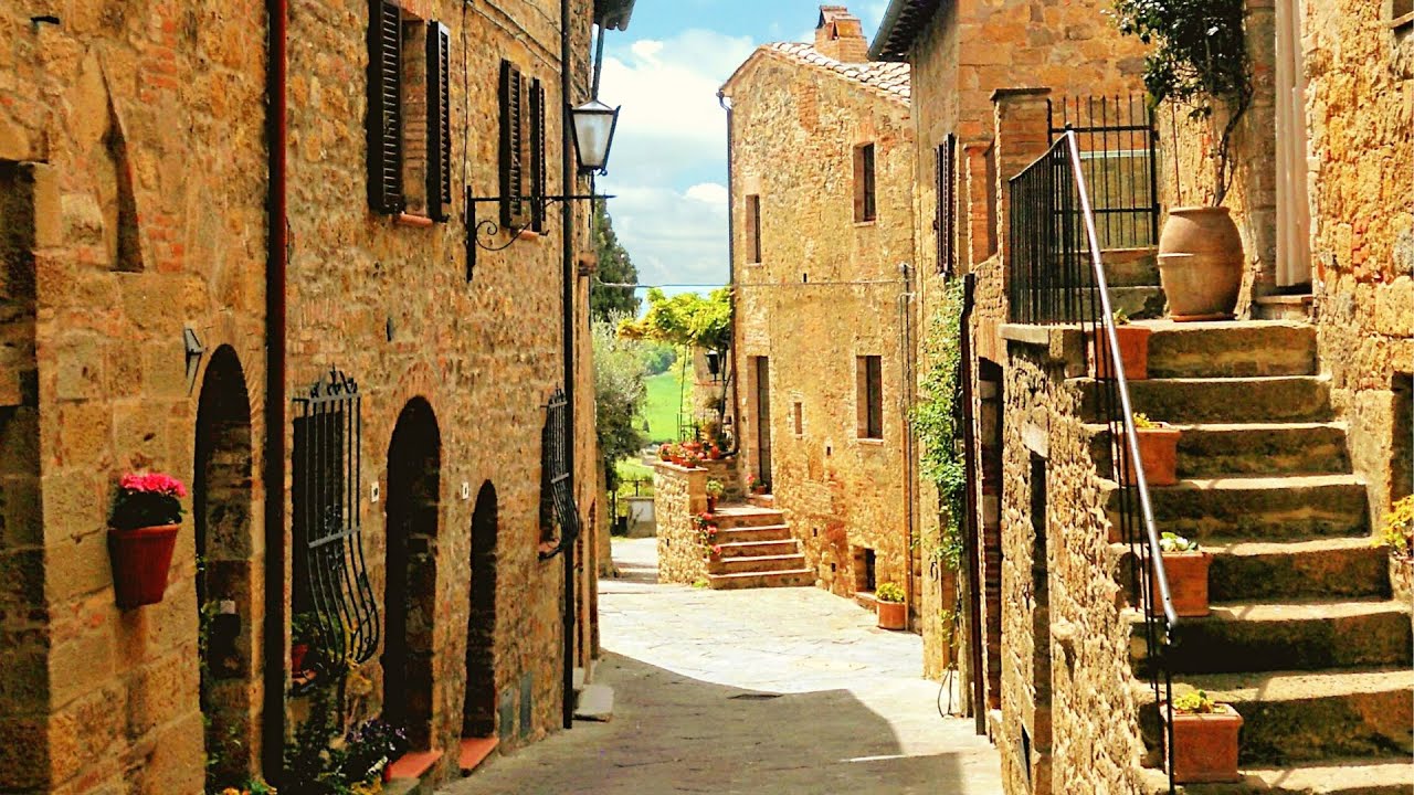 Monticchiello (Toscana): gioiellino della Val d'Orcia