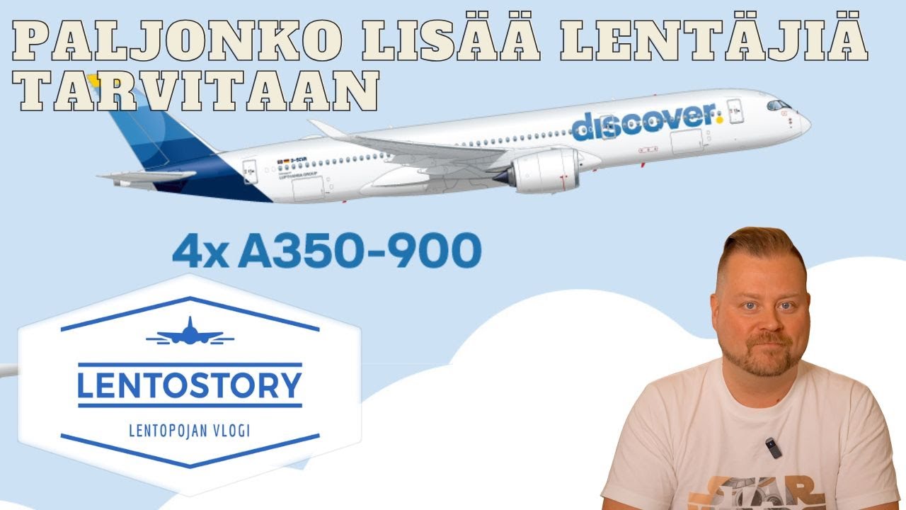 Lentostory: Paljonko lisää lentäjiä tarvitaan