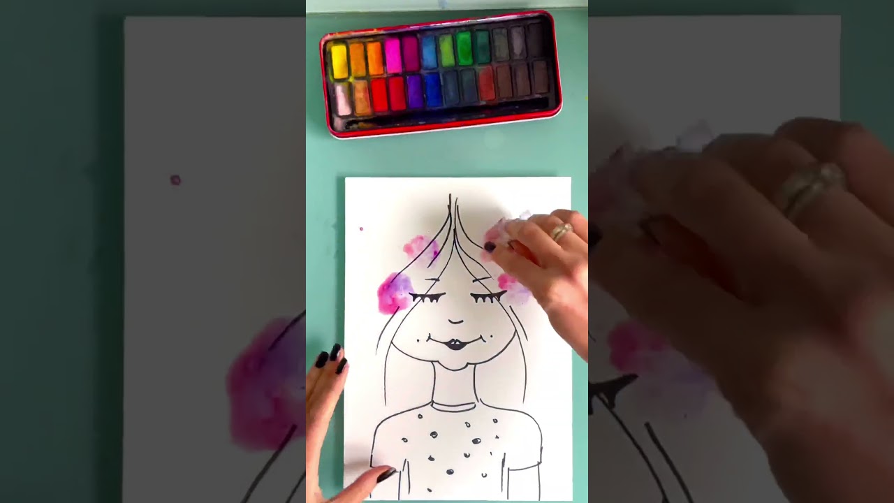 Colour Splash Art 🌈🎨