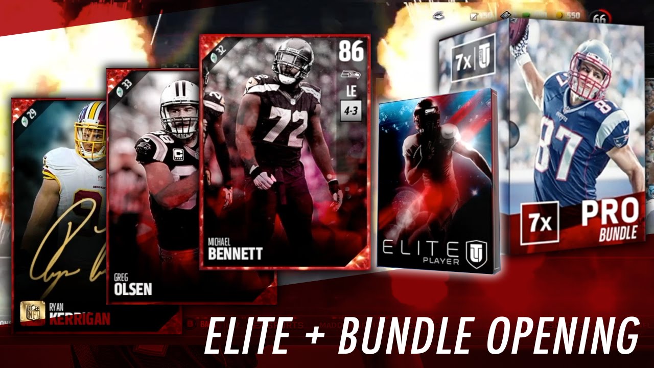 Our 1st Elite Elite Madden 17 Pull + Bundle Opening - 