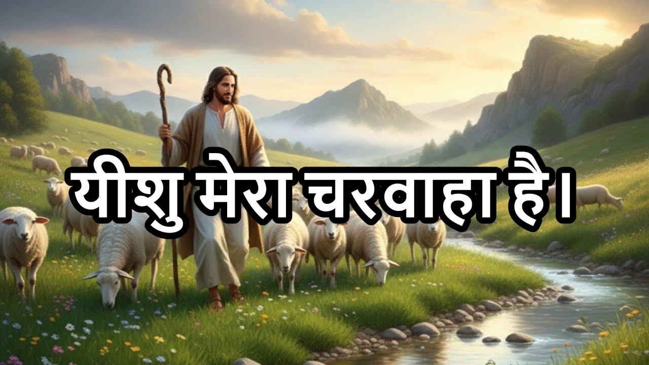 भजन संहिता  23 “यहोवा मेरा चरवाहा है” #बाइबिल,  #यीशु