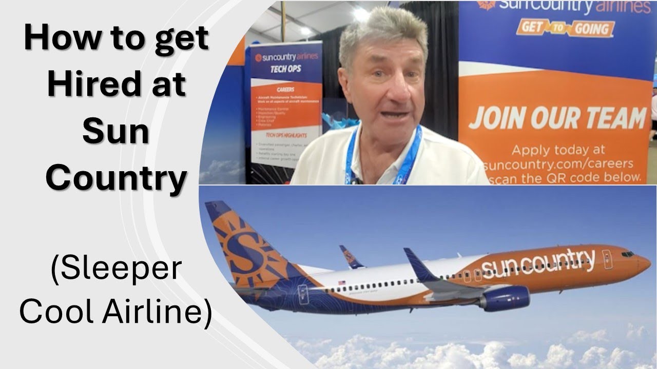 How to get Hired at Sun Country Airlines.