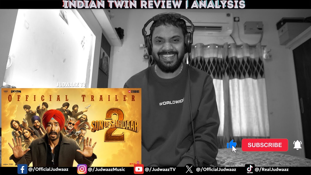 Son Of Sardaar 2 - TRAILER | Ajay Devgn & Mrunal Thakur | Vijay Kumar Arora | 25th July | Judwaaz