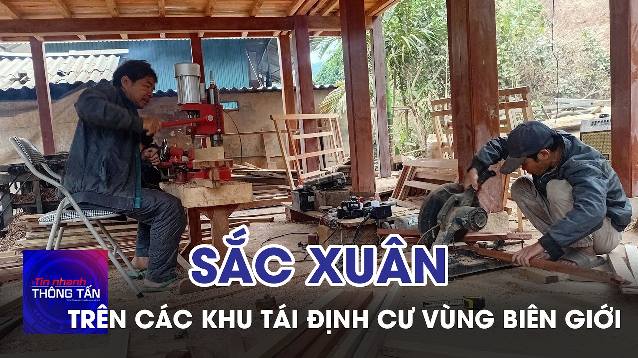 Sắc xuân trên các khu tái định cư vùng biên giới xứ Thanh | Tin nhanh Thông tấn