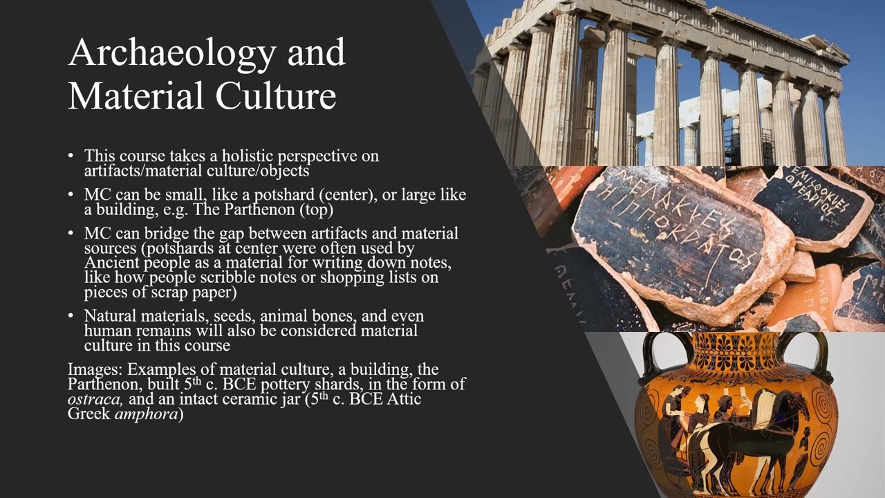 History 2210: Classical Archeology 1: Introduction