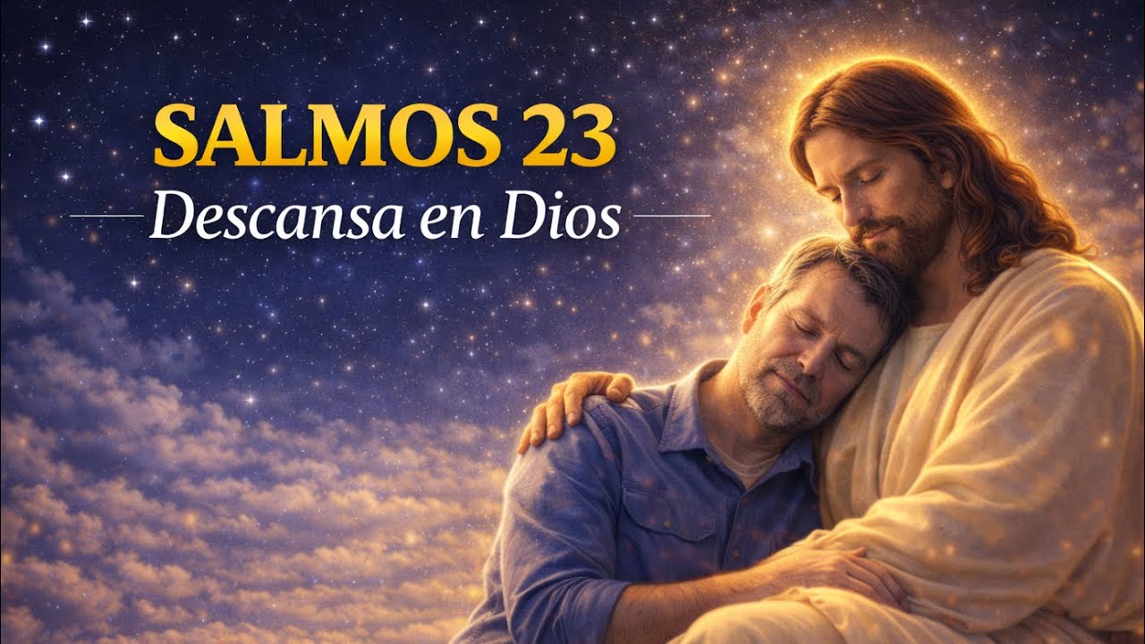 Oración Nocturna 🌙 Descansa en Dios y Deja Todo en Sus Manos | Salmo 23