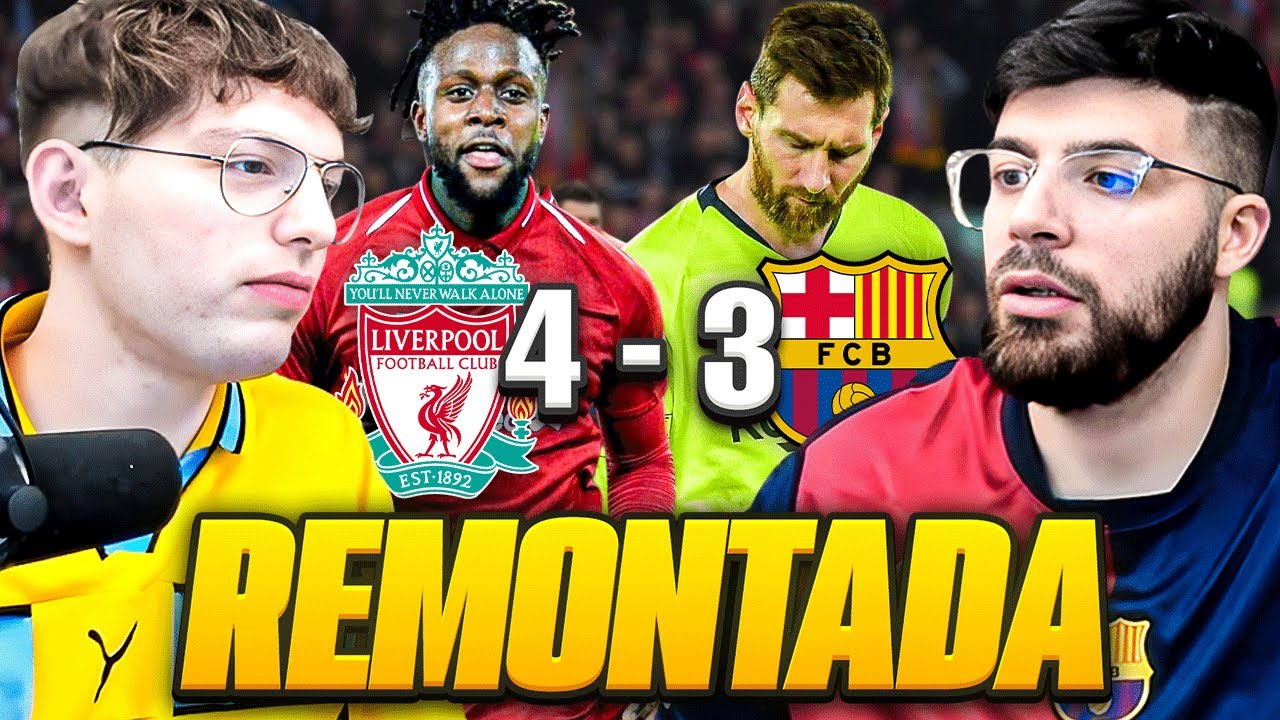 REACCION CON LA COBRA AL LIVERPOOL vs. BARCELONA (SEMIFINAL CHAMPIONS 2019)