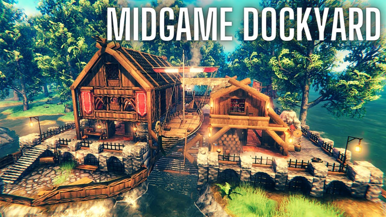 Valheim Midgame Dockyard