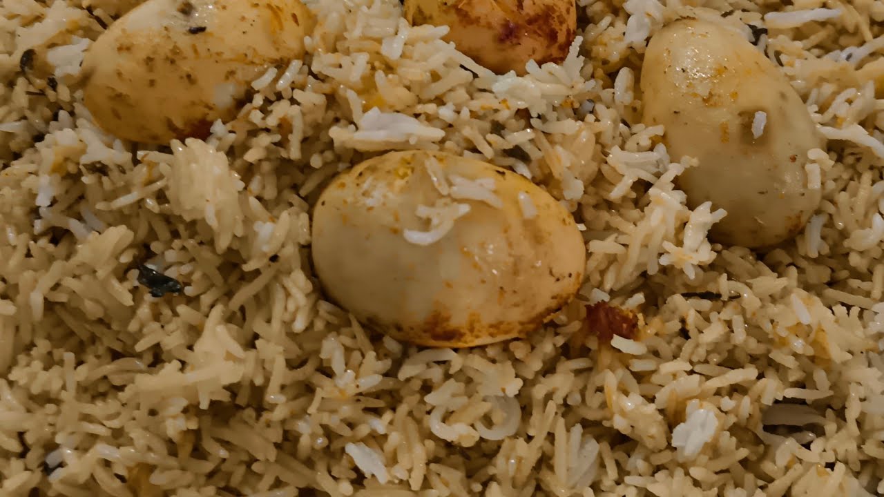 Sunday special Lunch recipe Egg dum biryani recipe 🙂👆#healthy #tastyfood #lunchrecipe 