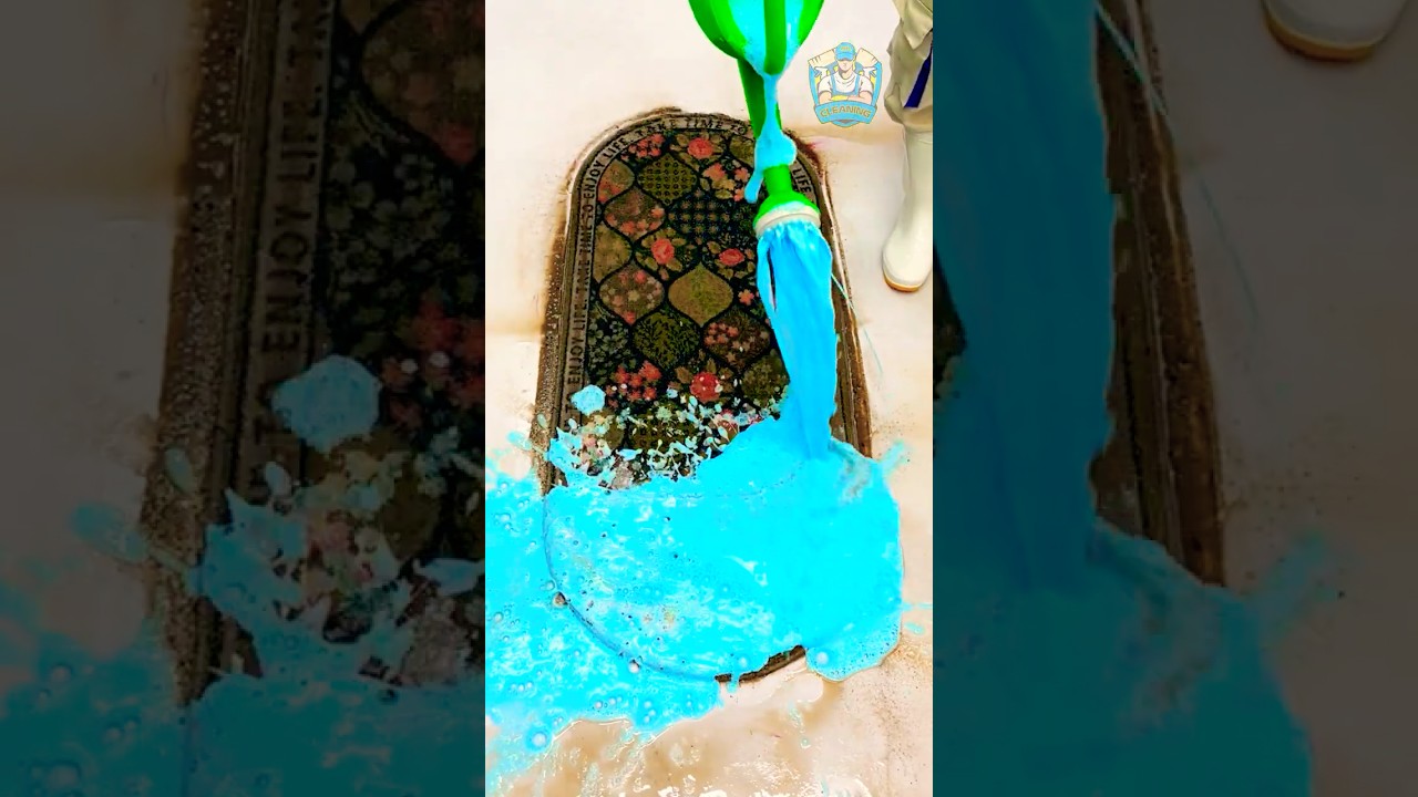 🔥From murky puddles to glowing carpet fibers - A stunning transformation that delights the eyes!
