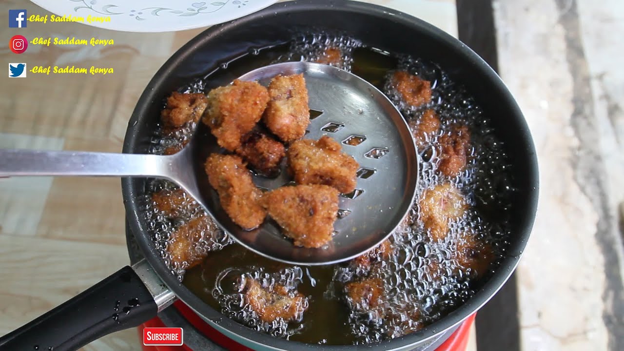 Mapishi ya pweza na Chef Saddam Kenya . Crusty coated fried octopus-chef saddam kenya Octopus recipe