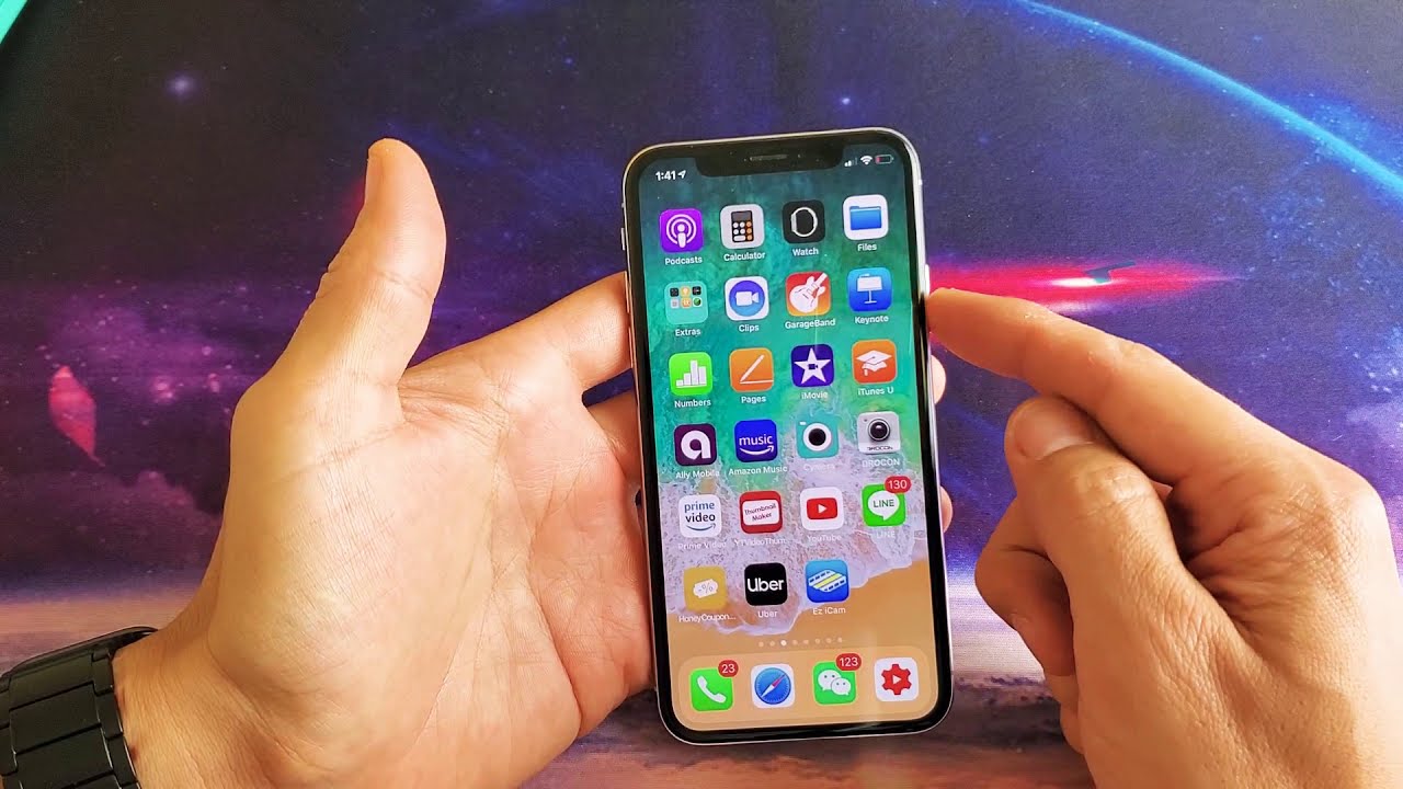iPhone X: как сменить обои на главном экране и экране блокировки (включая живые фото)