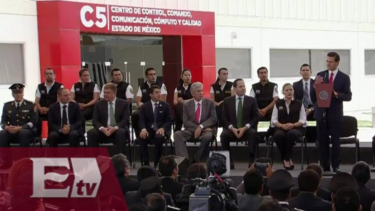 EPN entrega centro de mando y vigilancia en EdoMex / Ingrid Barrera