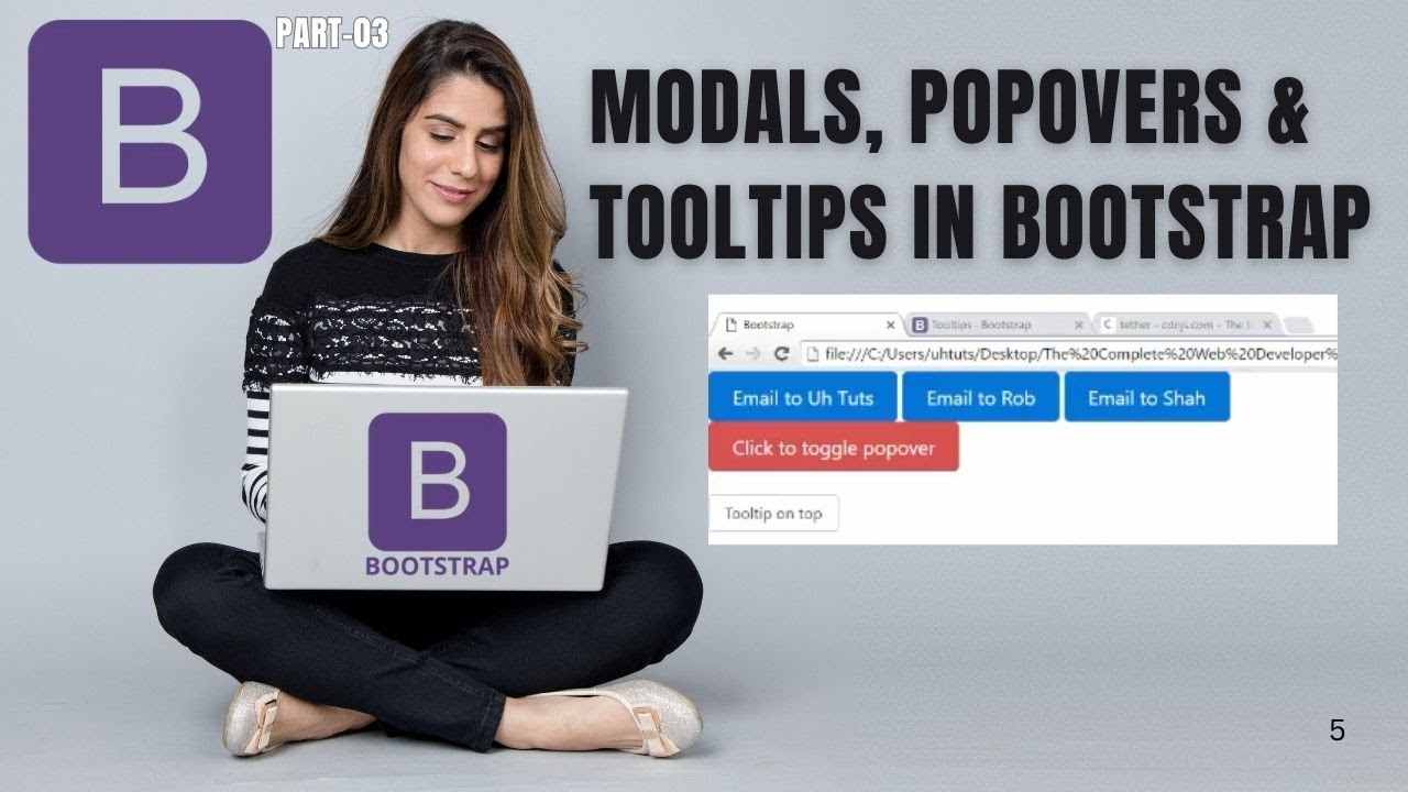 Modals, Popovers & Tooltips in Bootstrap | Complete Guide for Beginners
