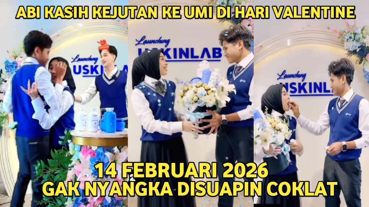 VALEN KASIH KEJUTAN KE MILA DIHARI VALENTINE !!!