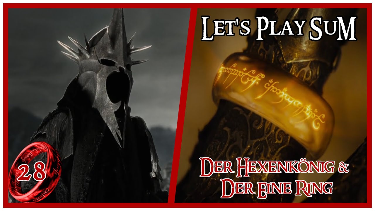 Let's Play Die Schlacht um Mittelerde [Edain Mod] - #28 Der Hexenkönig & Der Eine Ring