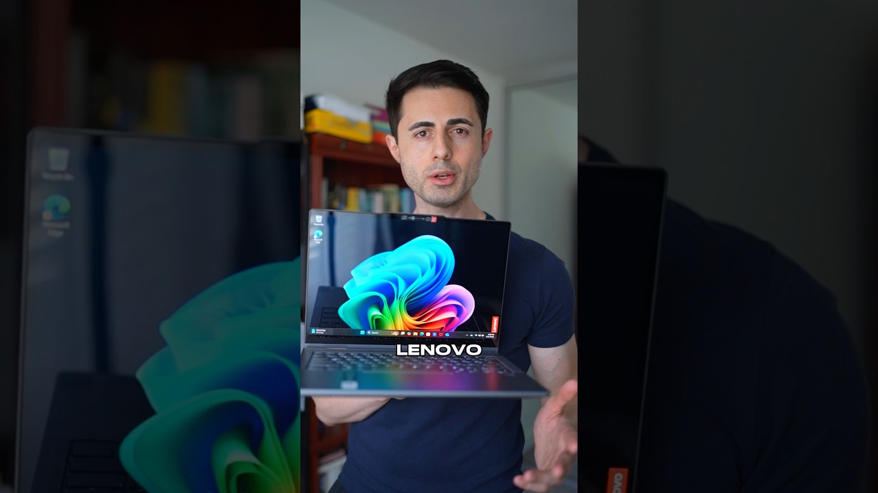 It Becomes a Standing Tablet - Lenovo IdeaPad 5 2-in-1