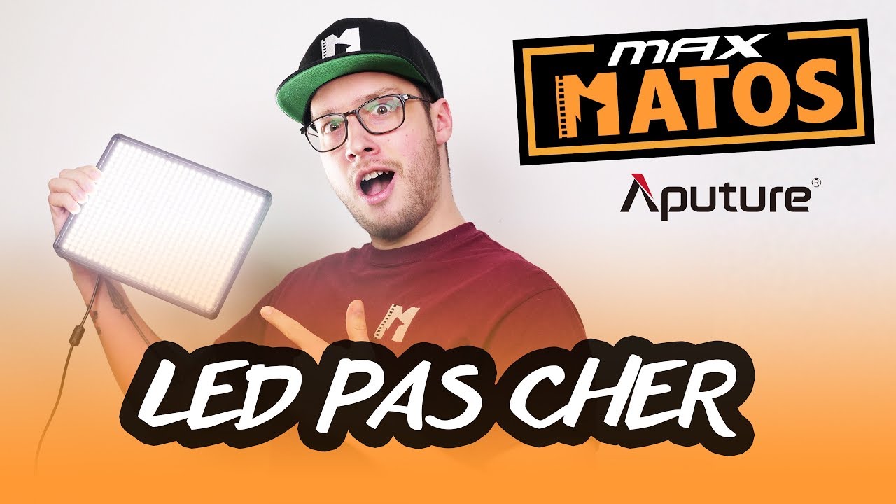 [MATOS] Panneaux led pas cher pour youtube