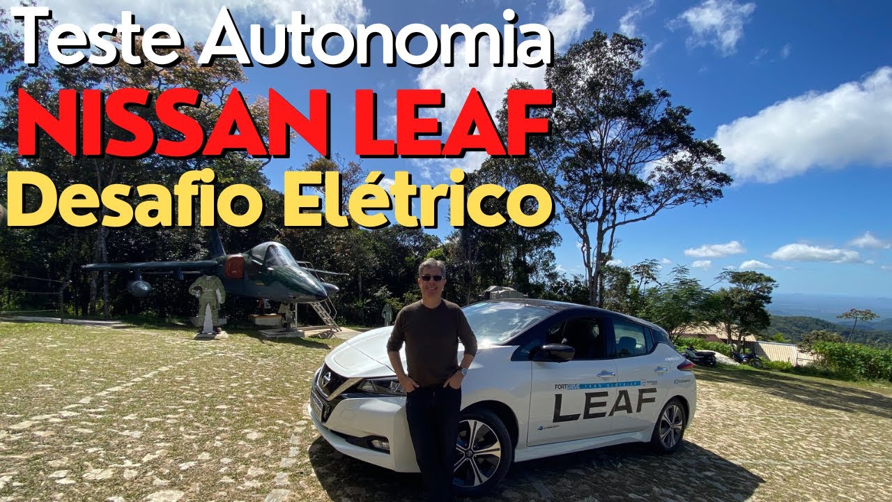 ELÉTRICO NISSAN LEAF SE GARANTE NA AUTONOMIA?