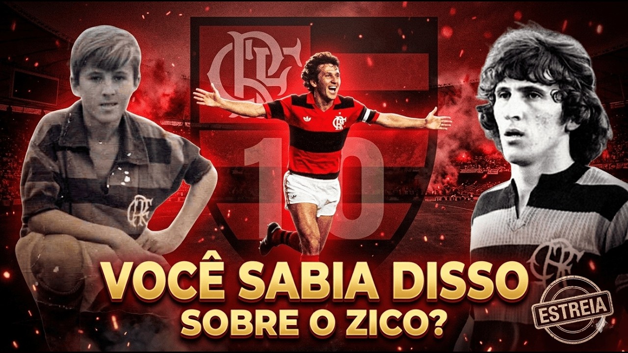 ZICO: Como Tudo Começou no Flamengo 🔥 A Origem da Lenda