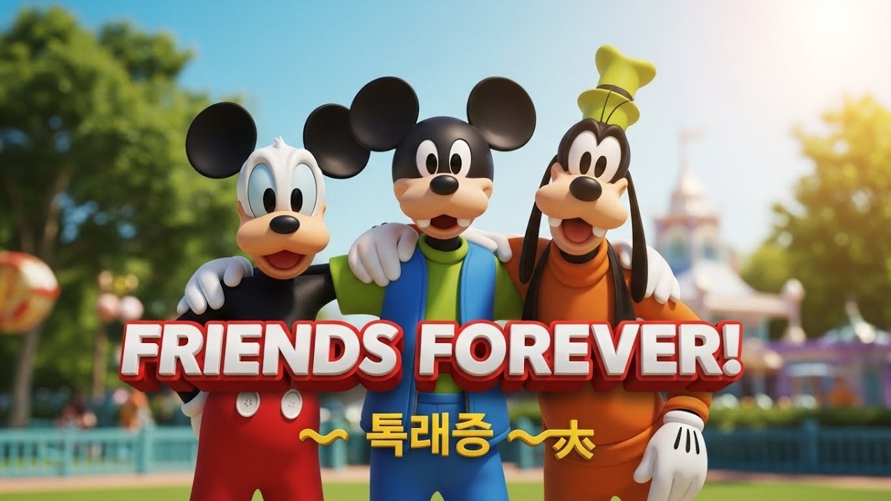 Mickey’s Best Friends! 🐭🐶 | A Poem About Sharing & Caring|@disneyjr