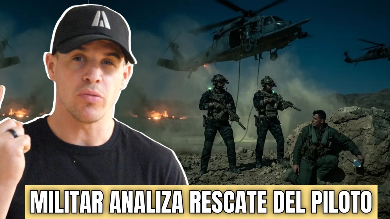 Piloto atrapado en IR&Aacute;N&hellip; as&iacute; fue el rescate | An&aacute;lisis t&aacute;ctico militar