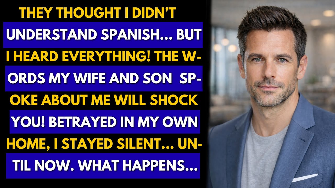 My Wife Didn’t Know I Spoke Spanish… What I Overheard Made My Blood Run Cold