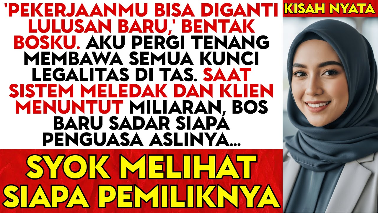 Aku DIPECAT Demi Bocah Magang, Tapi Besoknya CEO Sujud Mohon Aku Tandatangan Proyek Rp93 Miliar...