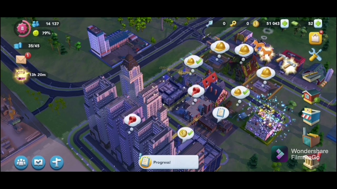 SimCity Buildit level 7,8 & 9