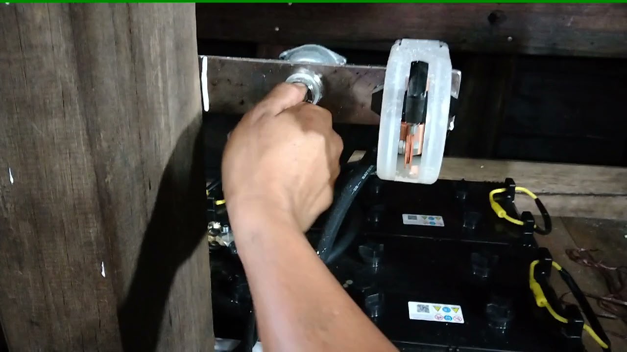 cara pasang kunci starter mesin