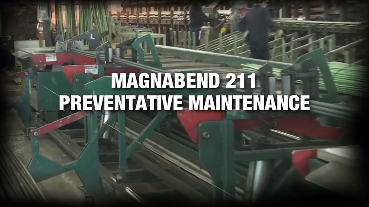 KRB MAGNABEND PREVENTATIVE MAINTENANCE