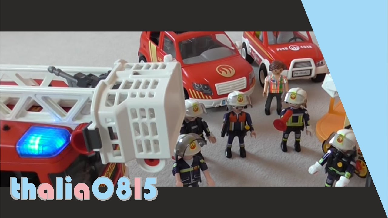 Der Grossbrand in der Kita und die Feuerwehr Playmobil Film deutsch Kinderfilm Kinderserie