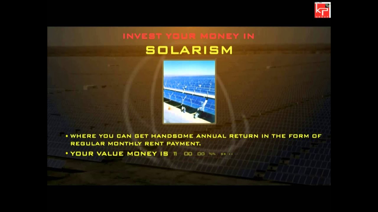 Solar Energy based property investment project by KP Group