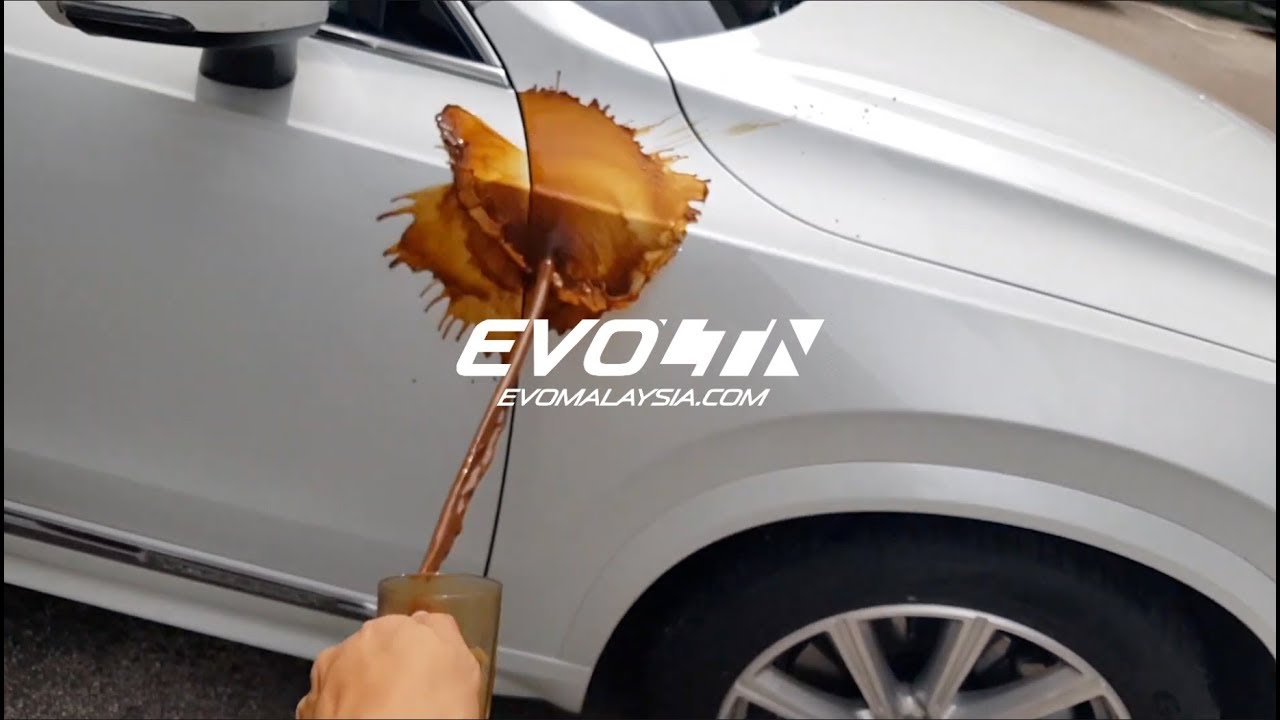Testing Self Healing Protection Films on my Volvo XC90 | Evomalaysia.com