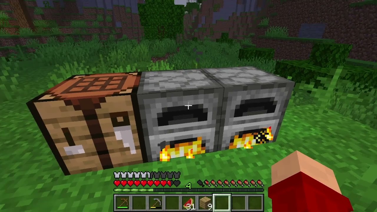 Iniciando um novo mundo no Minecraft! 53#