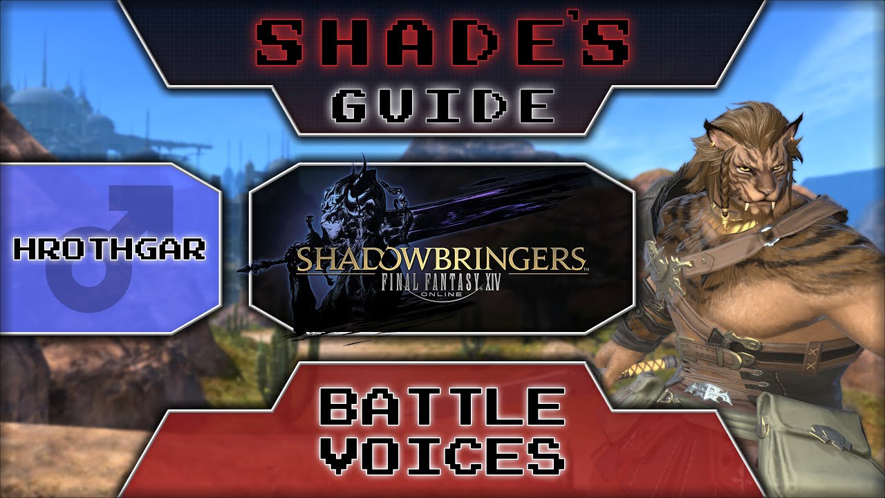 (FFXIV) Battle Voices: Hrothgar