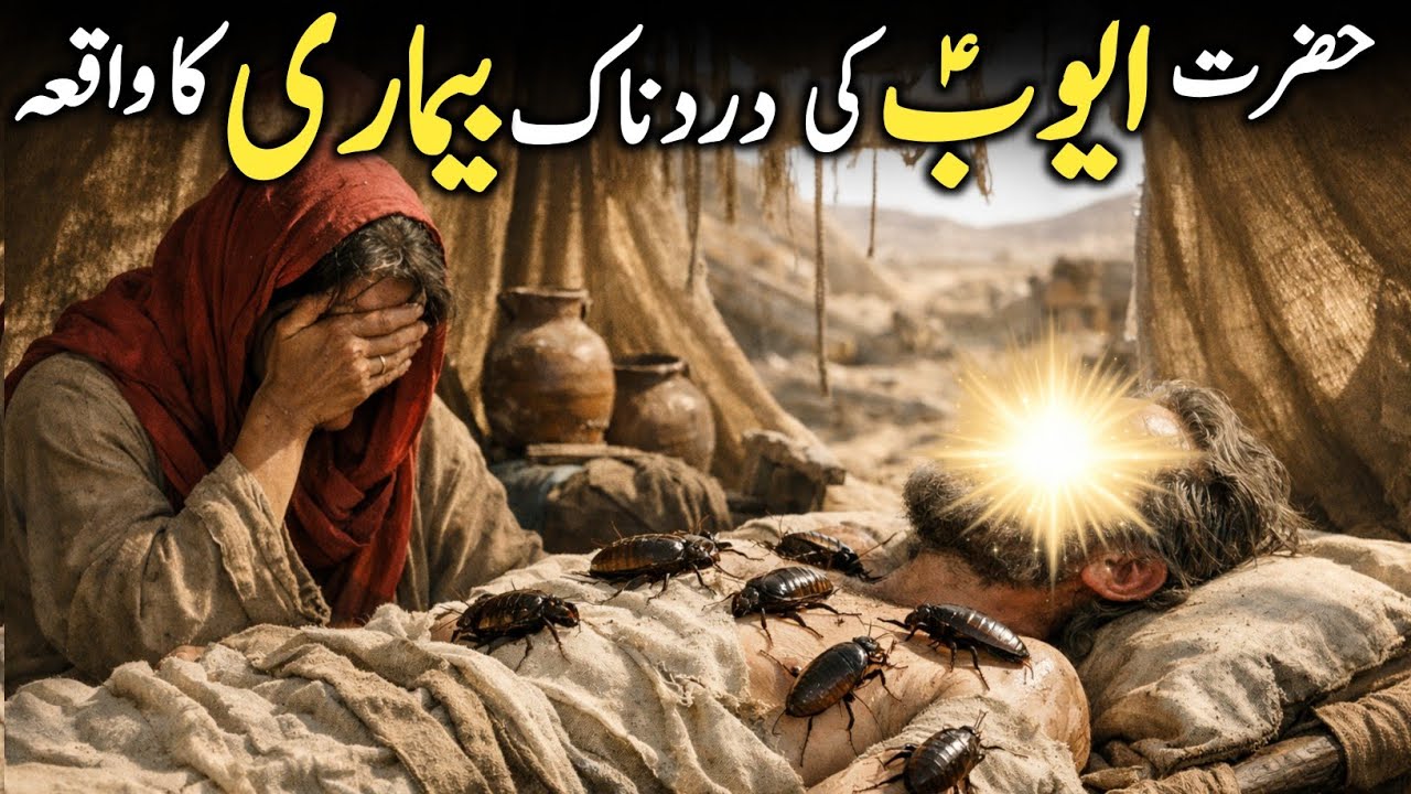 Story Of Prophet Ayub A.S in Urdu/Hindi | Hazrat Ayub ki Bemari Ka Waqiya | Islamic Stories