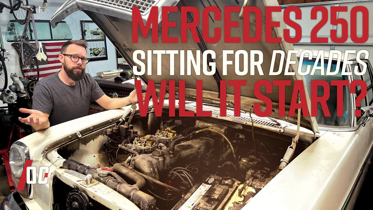 Old Mercedes Parked for Decades / Will it Run?
