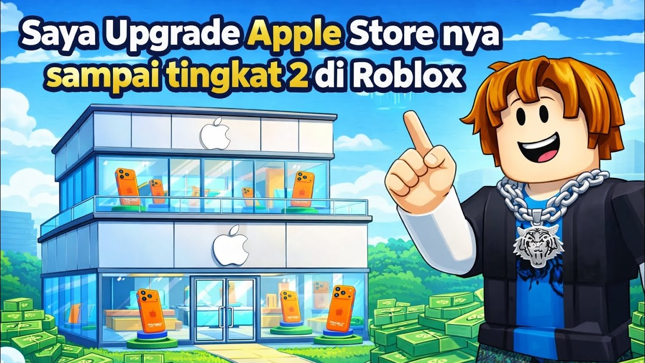 Saya Upgrade Apple Store sampai ke tingkat 2