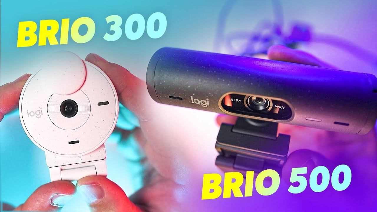 Webcam Logitech Brio 500 vs Brio 300? QUAL MELHOR WEBCAM