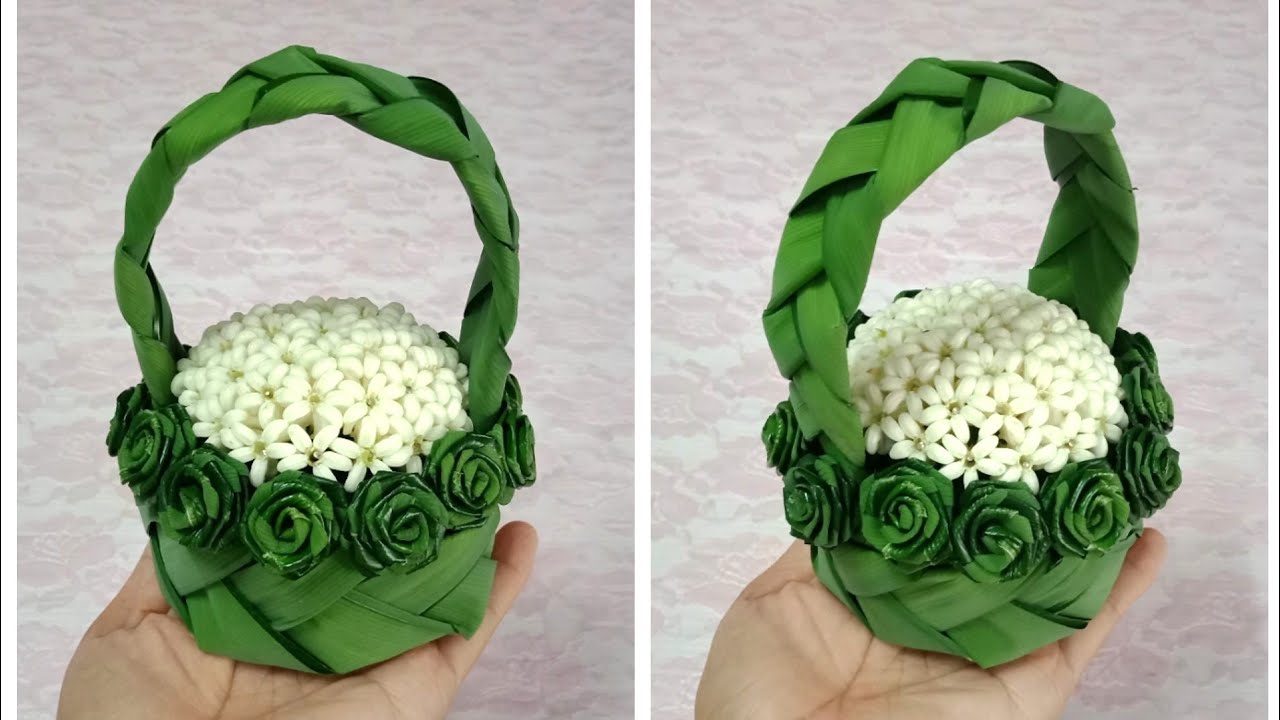 กระเช้ามะกรูดใบเตย #DIY of panda leaves #PPP CHANNEL