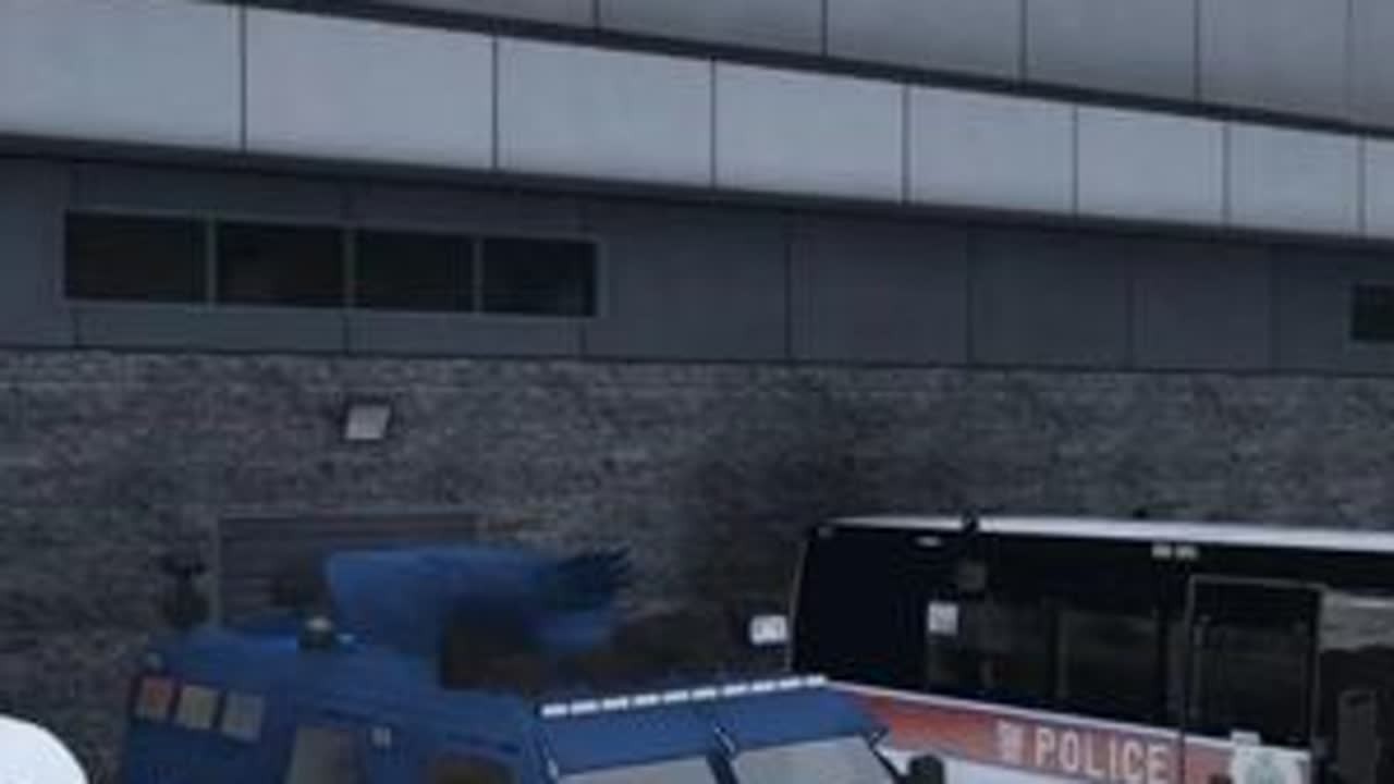 【LSPDFR】港风模组 PTU机动部队驾驶剑齿虎例行巡逻 #香港警察  #香港  #tvb港剧  #香港警察模拟器  #lspdfr